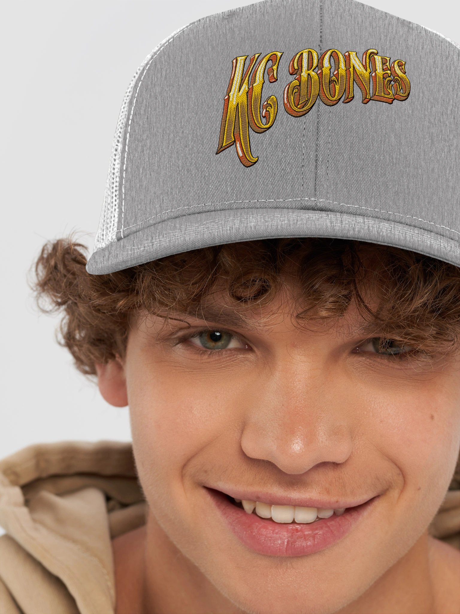 KC Bones Retro Trucker Hat product image (17)