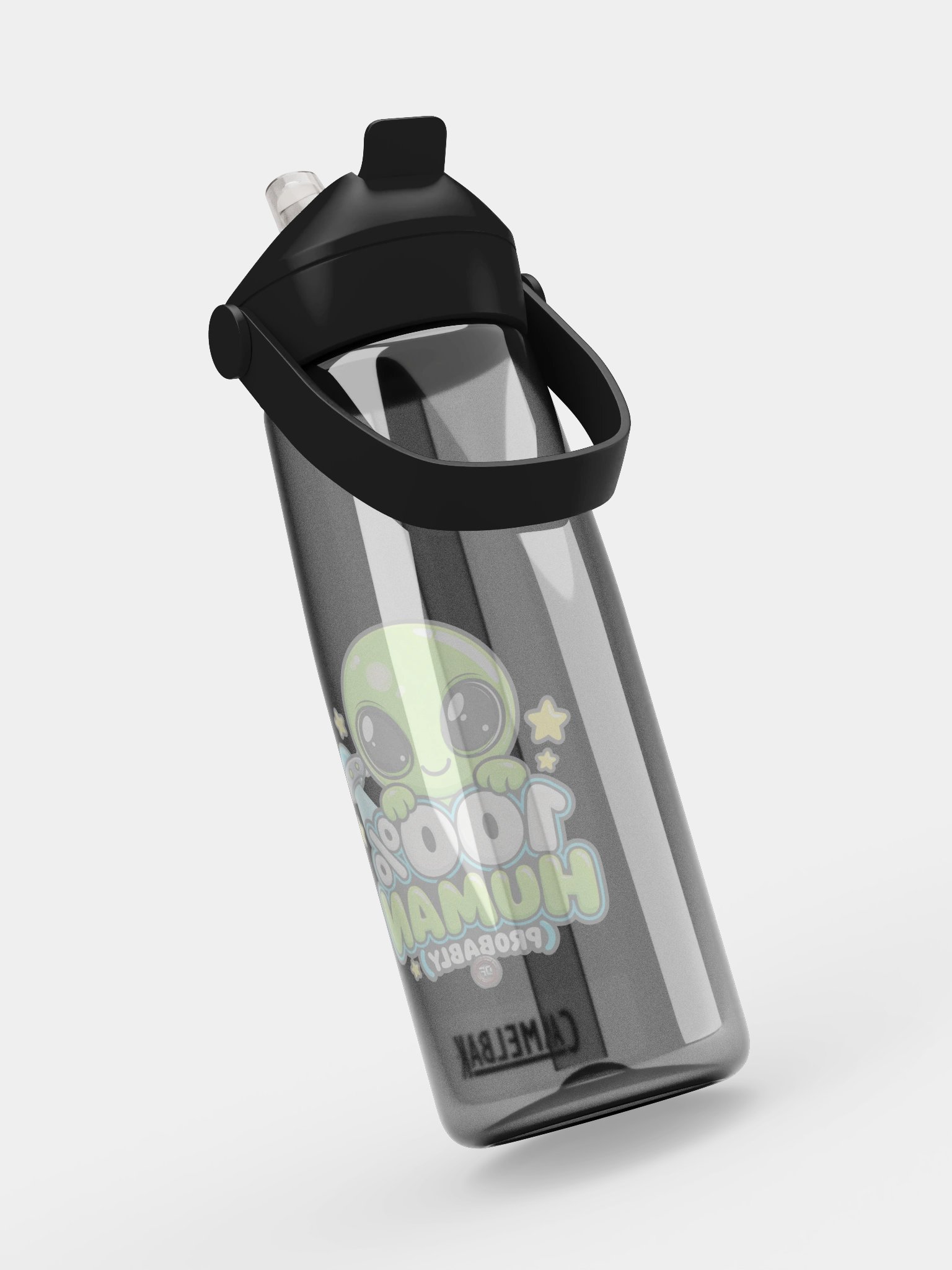 100% Human (Probably) — Curious Minds Water Bottle product image (19)