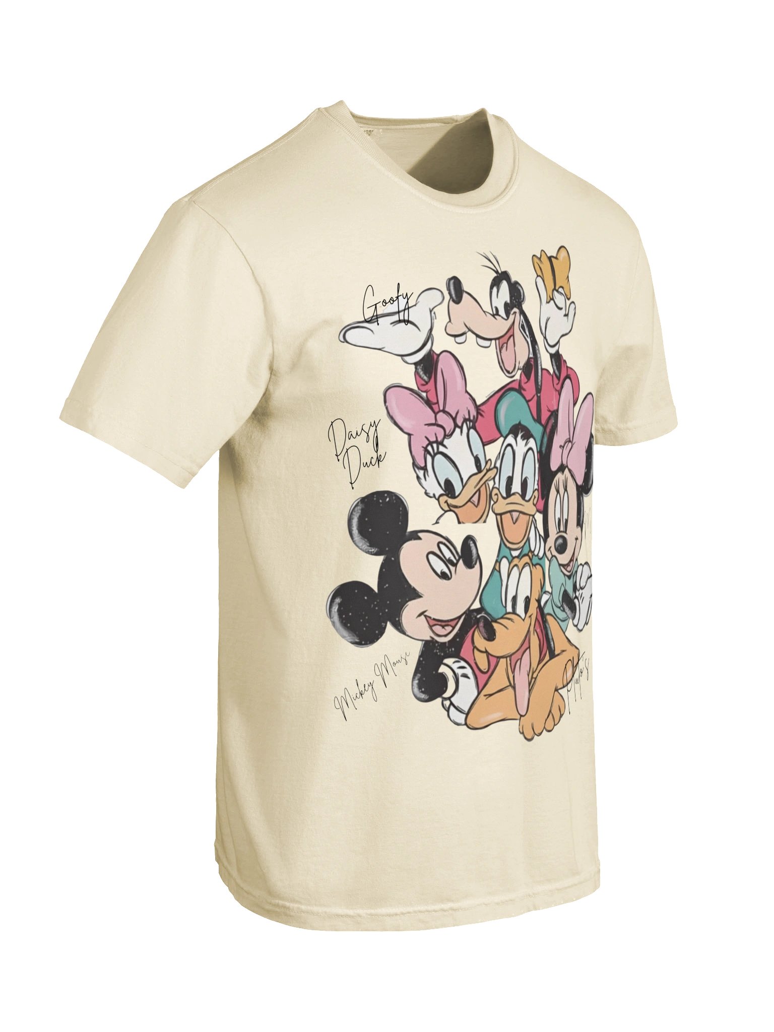 Retro Mickey And Friends Signatures T-Shirt, 2026 Disney Family Trip Shirt, Mickey Mouse & Co Disneyland Vacation Gift, Comfort Colors Style Tee product image (65)