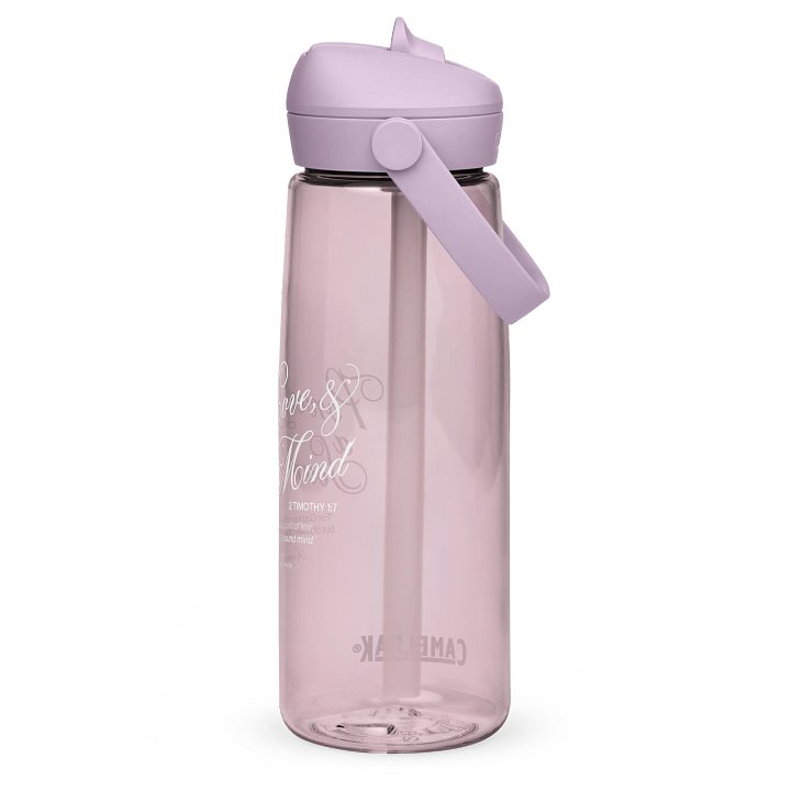 Power, Love & a Sound Mind Water Bottle product image (2)
