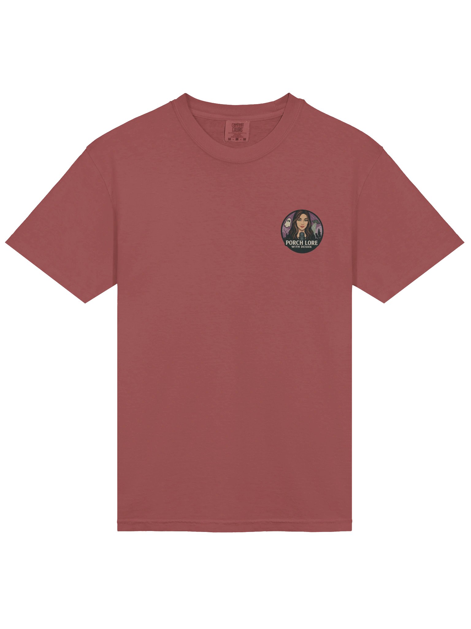 MOBILE MOTHMAN GARMENT DYED HEAVYWEIGHT T-SHIRT product image (3)