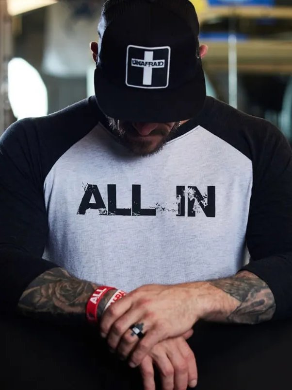 ALL IN Spine 3/4 Shirt product image (1)