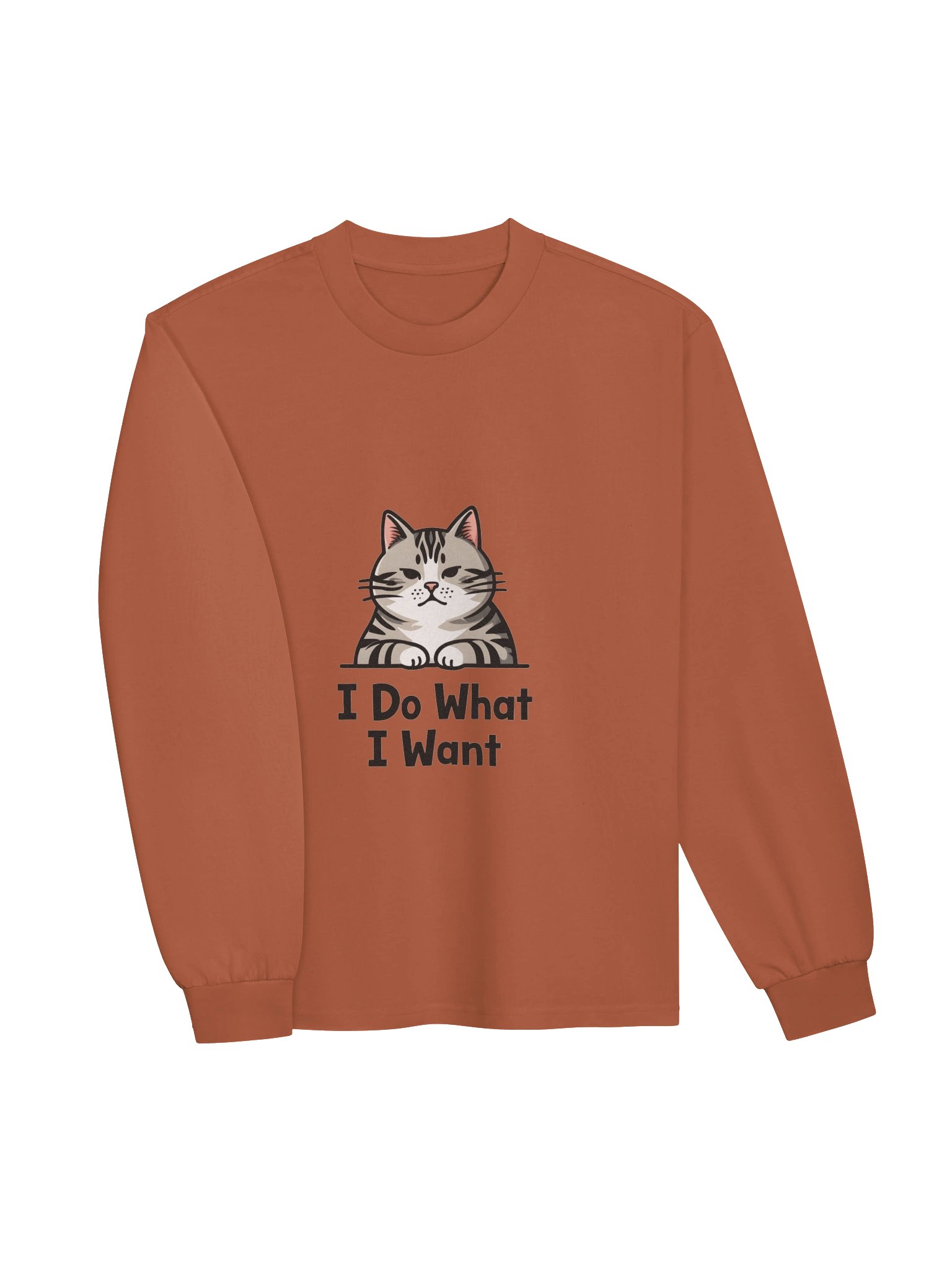 I Do What I Want Cat Long Sleeve Shirt product image (12)