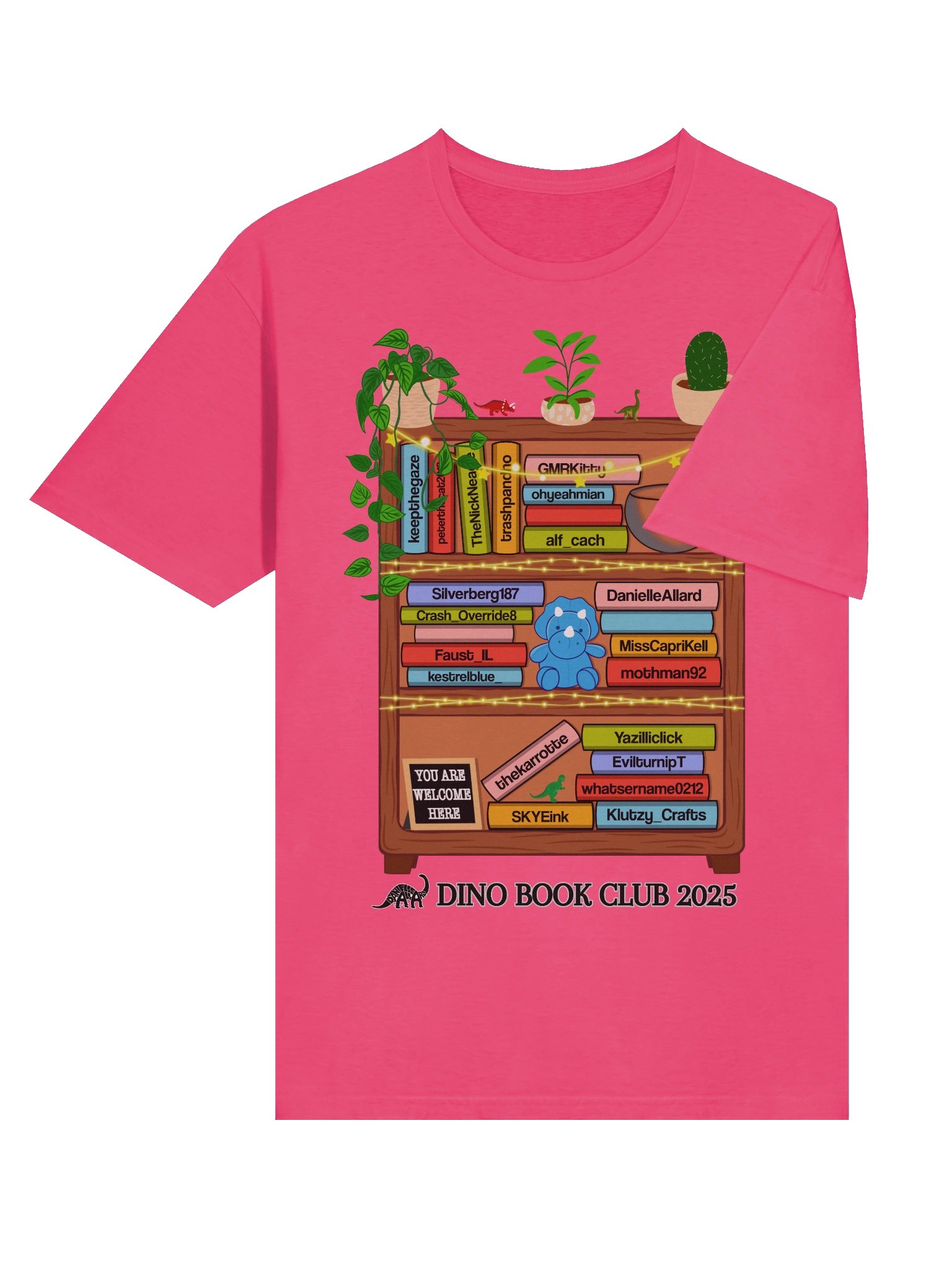 Dino Book Club 2025 Supersoft T-Shirt product image (4)