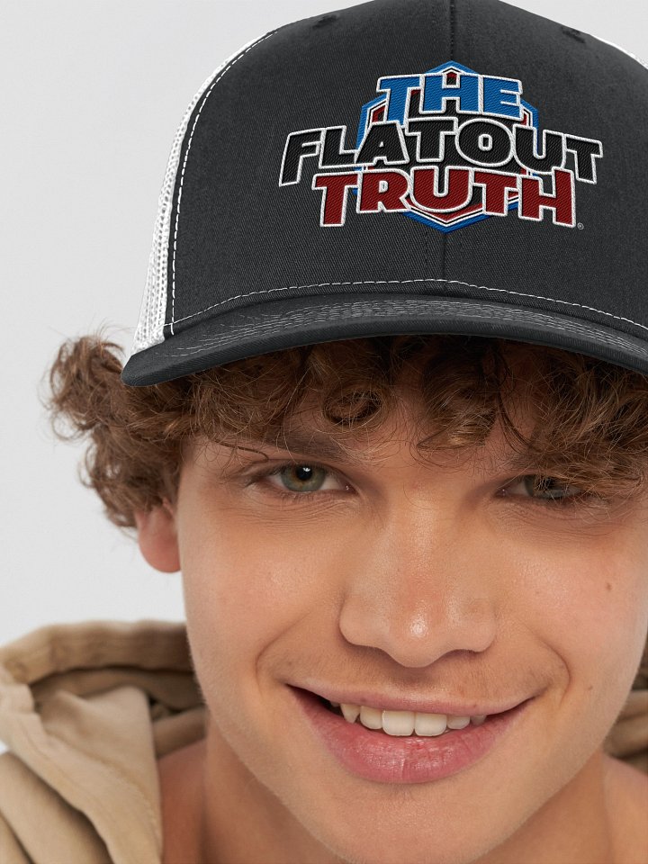 TFOT Blue Hex Snapback Trucker Hat product image (1)