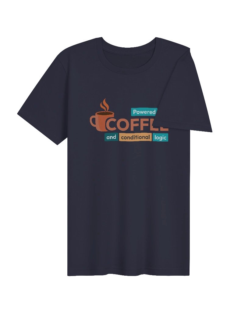 Powered by coffee Unisex Tee product image (4)