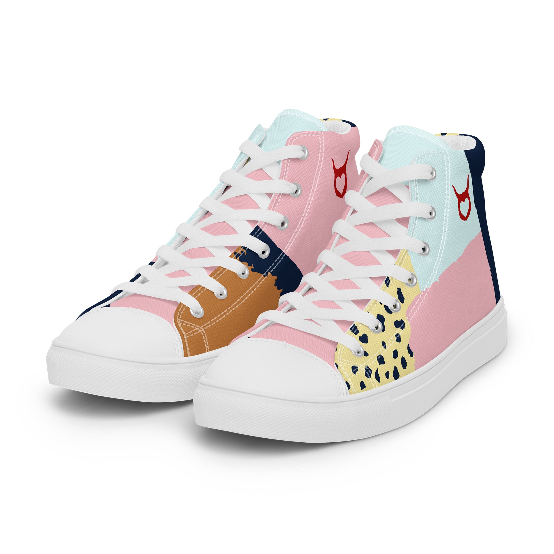 Womens - Cult Pub Pastel Cheetah High-Tops product image (6)