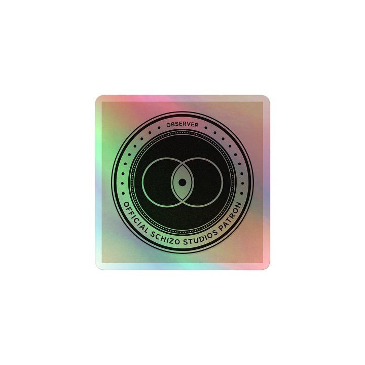 Official Patron Sticker - Holographic product image (1)