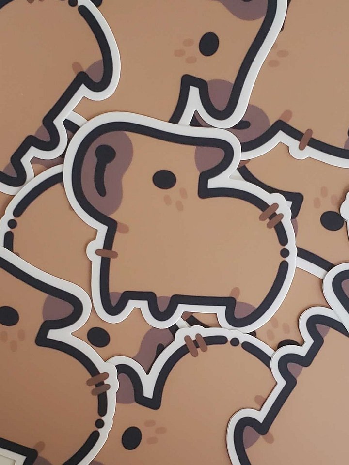 Capybara Sticker product image (2)