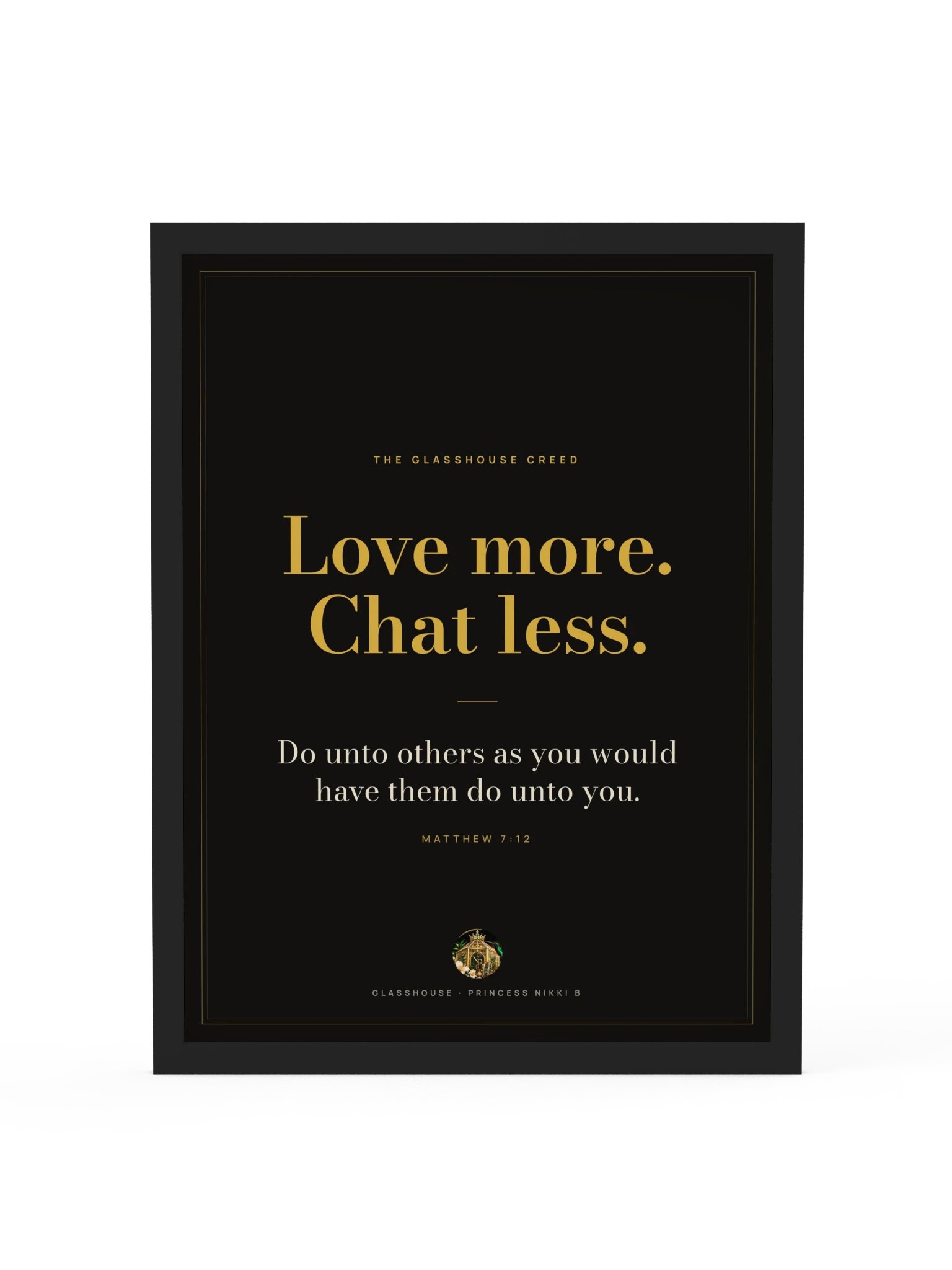 The Creed Poster · Framed product image (1)
