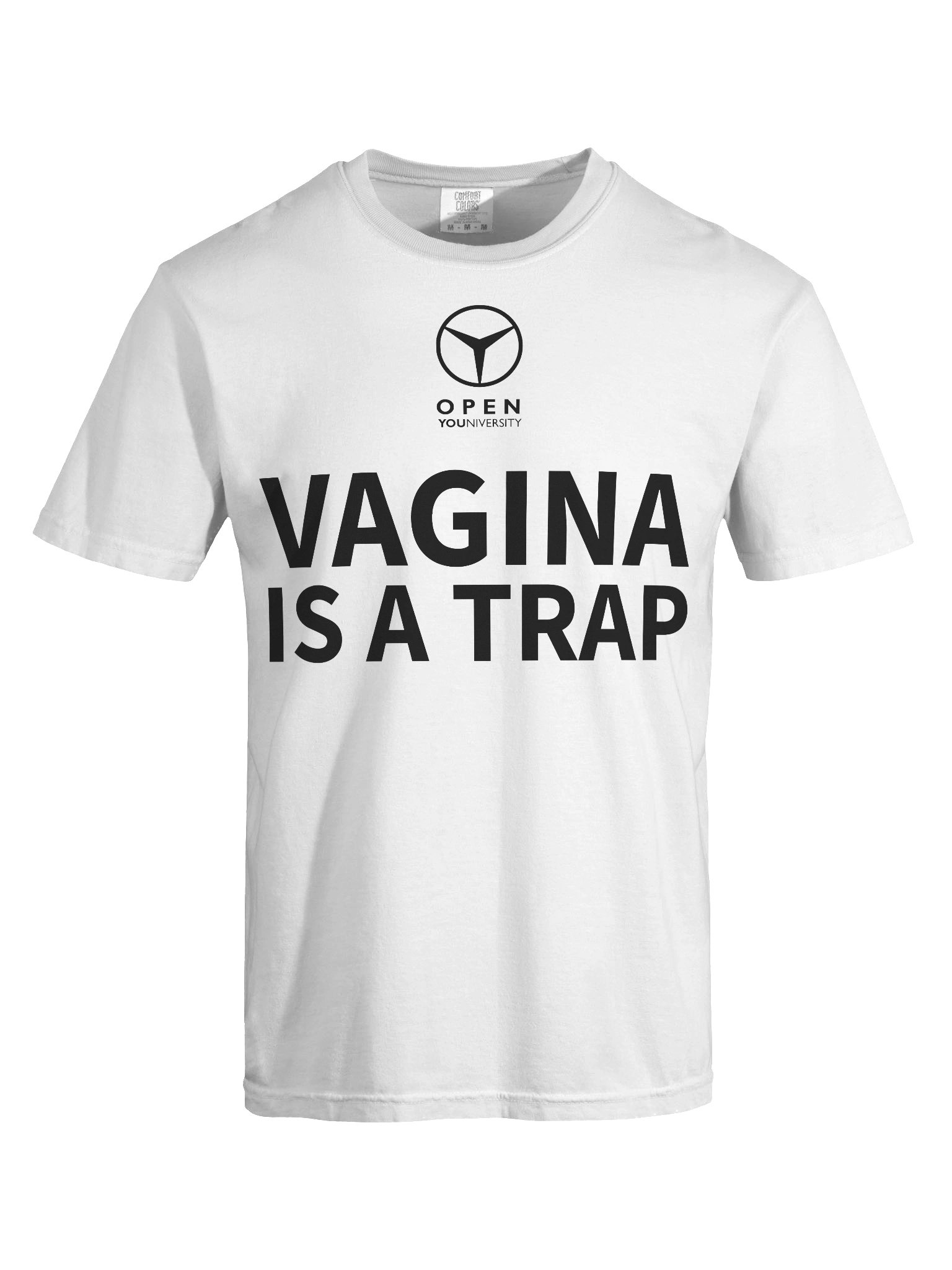 VAGINA IS A TRAP - White Version product image (1)