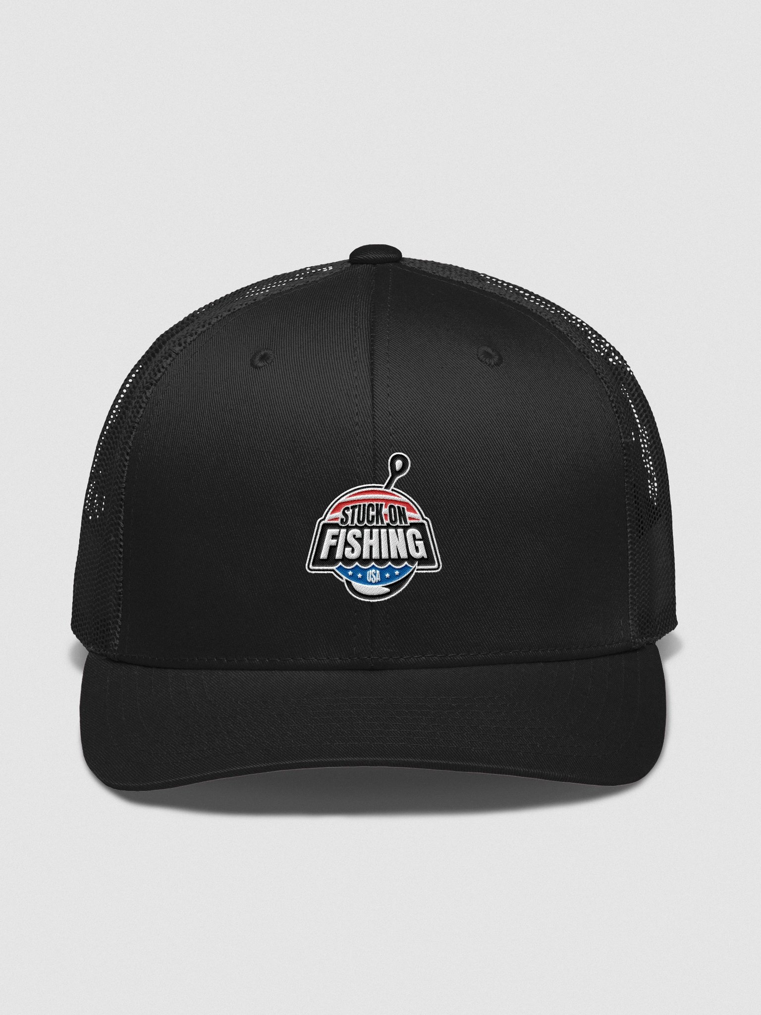 Stuck On Fishing Premium Trucker Hat product image (4)
