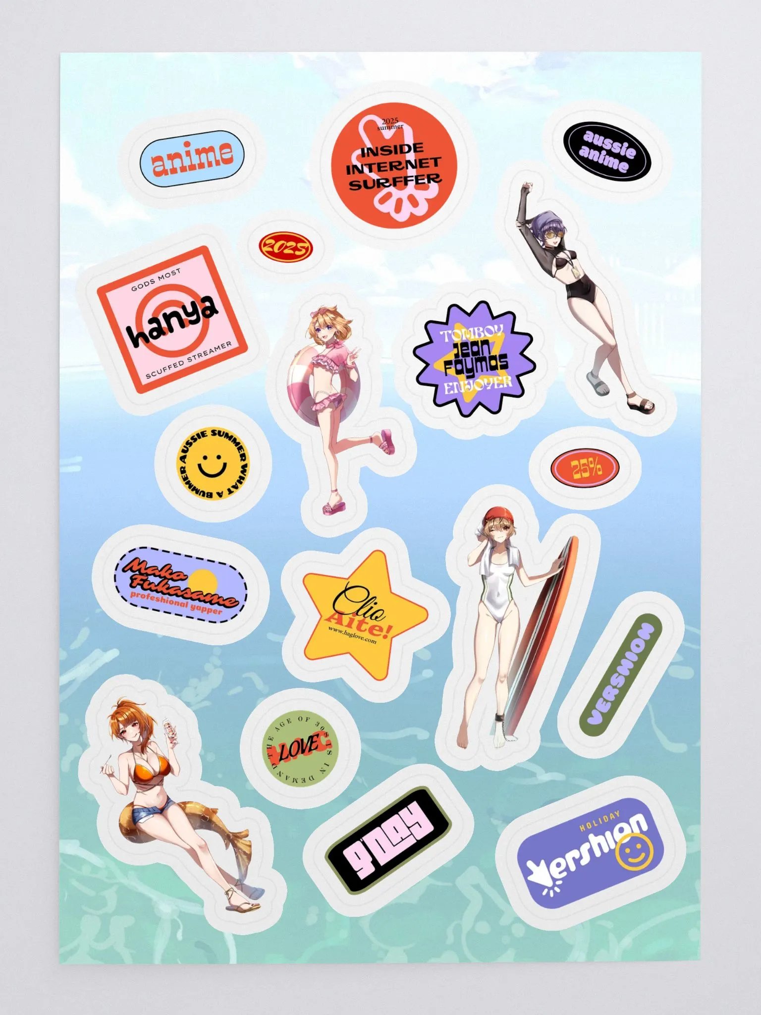 (NEW) Vershion Stickerbomb Sheet product image (3)