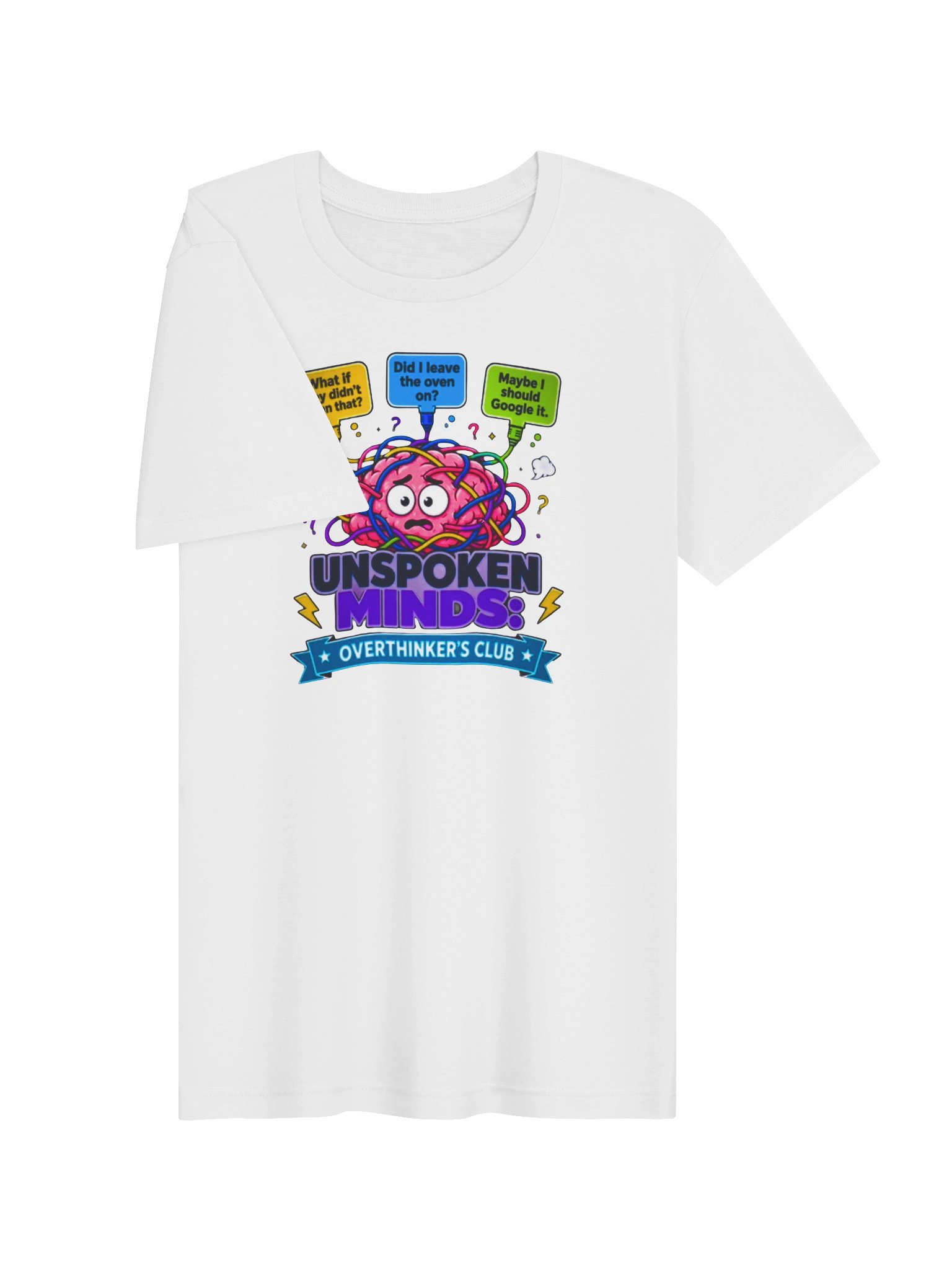 UnspokenMinds: Chaotic Brain Tee product image (3)