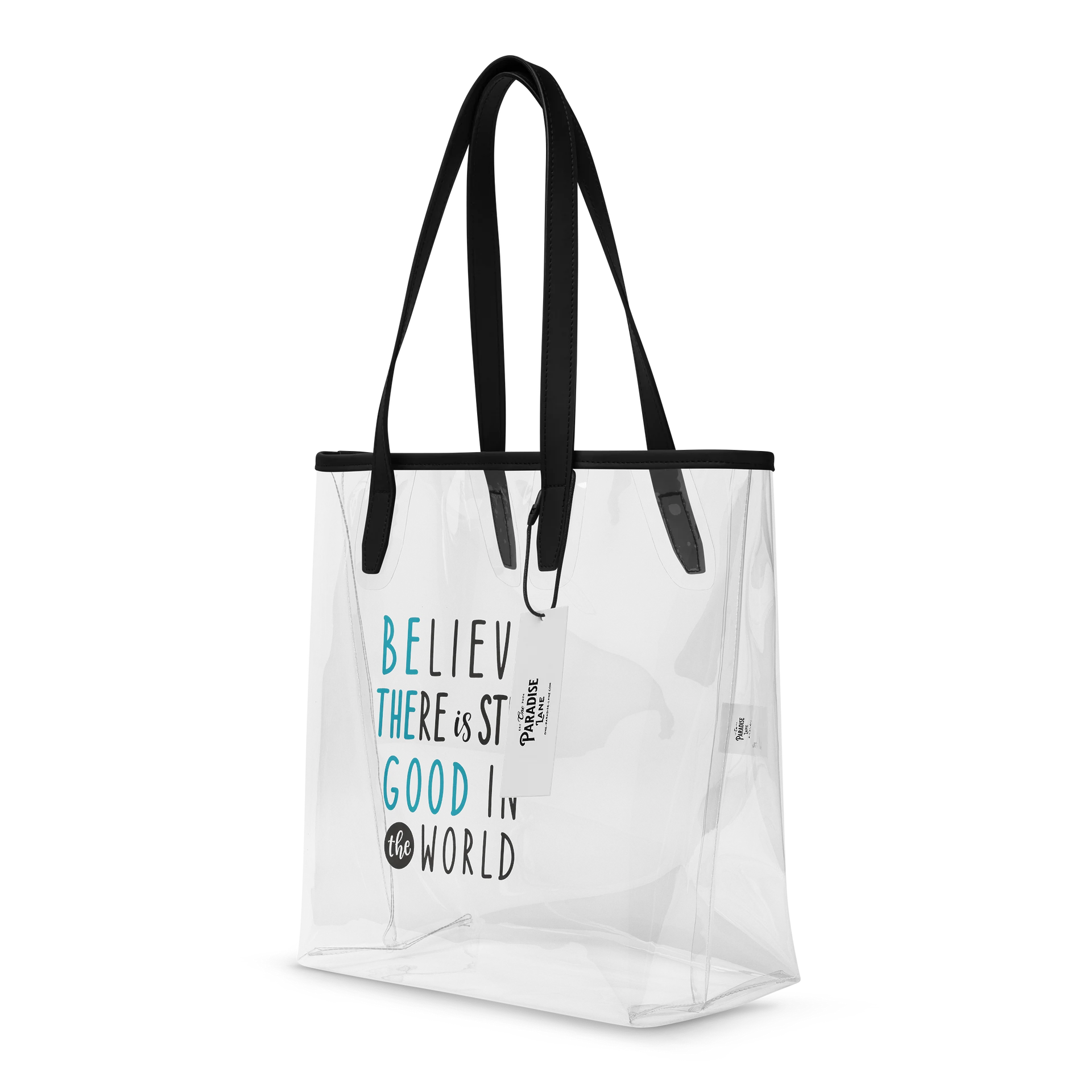Believe There Is Still Good in the World Clear Tote Bag product image (4)