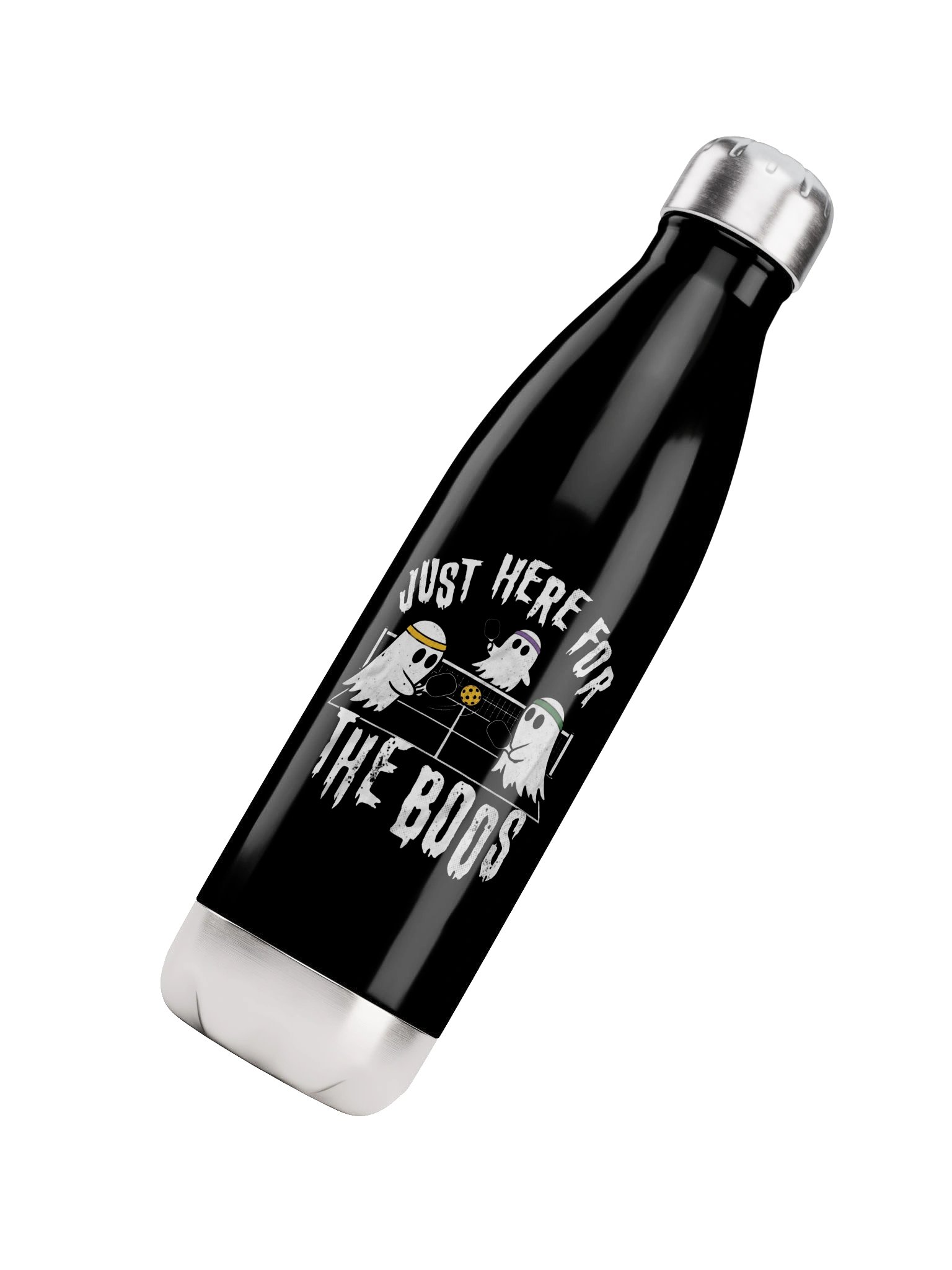 Just Here for the Boos Halloween Pickleball Water Bottle product image (4)