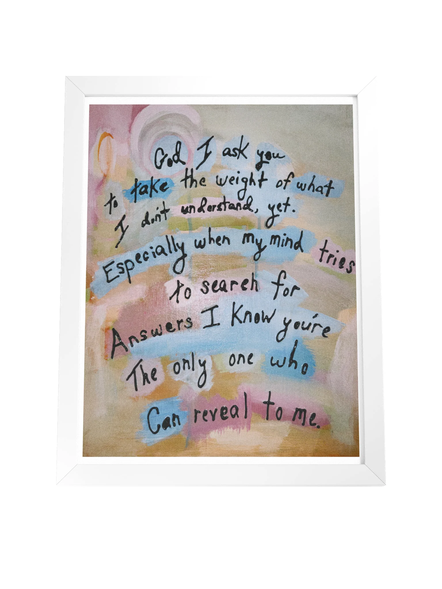 God Prayer Framed Quote product image (4)