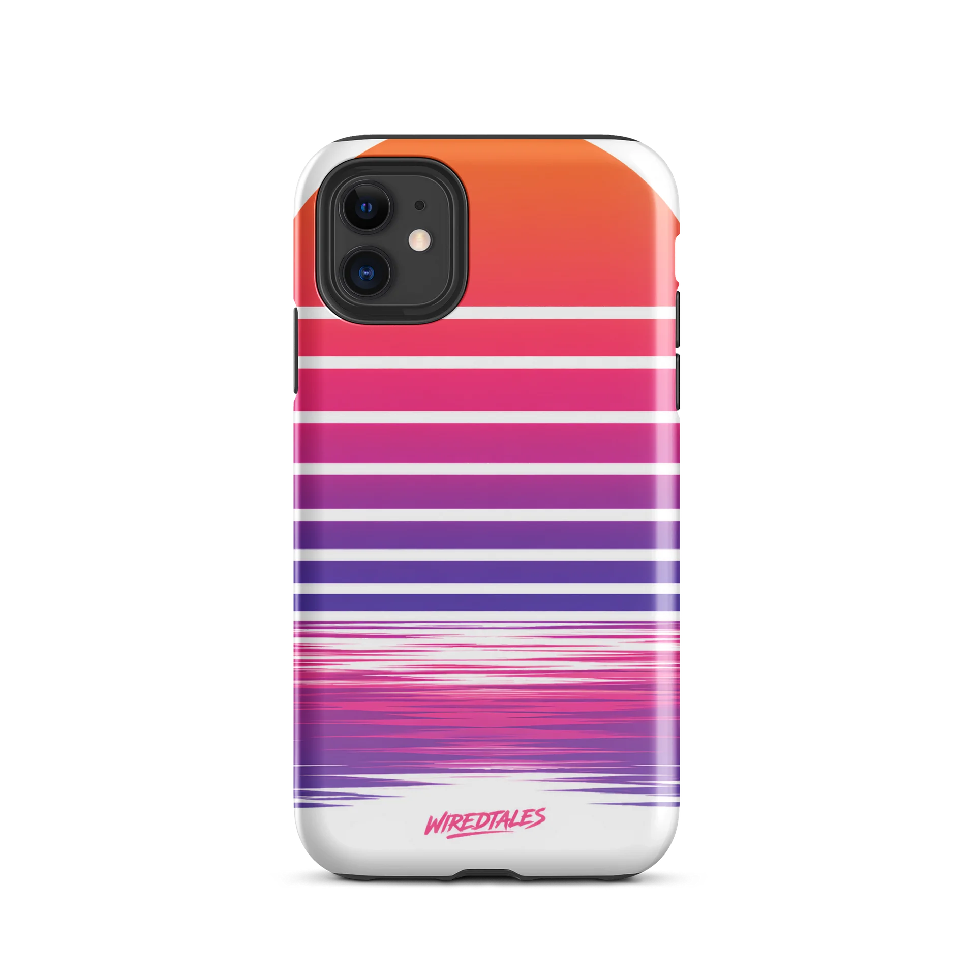 Wired Sunset Tough iPhone Case product image (4)
