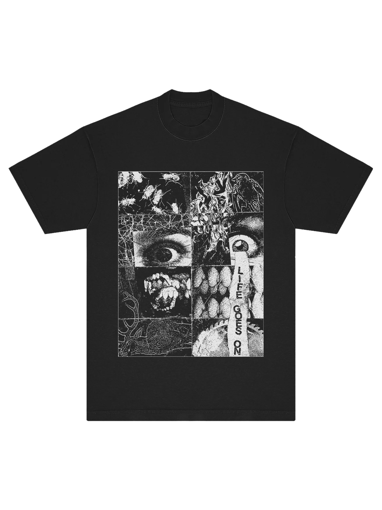 Life Goes On - Black T-ee product image (1)