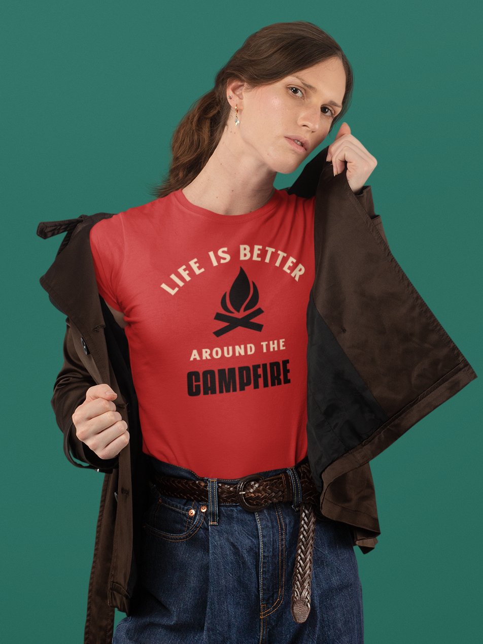 Life Is Better Around The Campfire Shirt #06 product image (2)