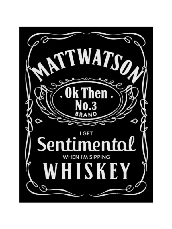 Sentimental Whiskey - Magnet product image (1)