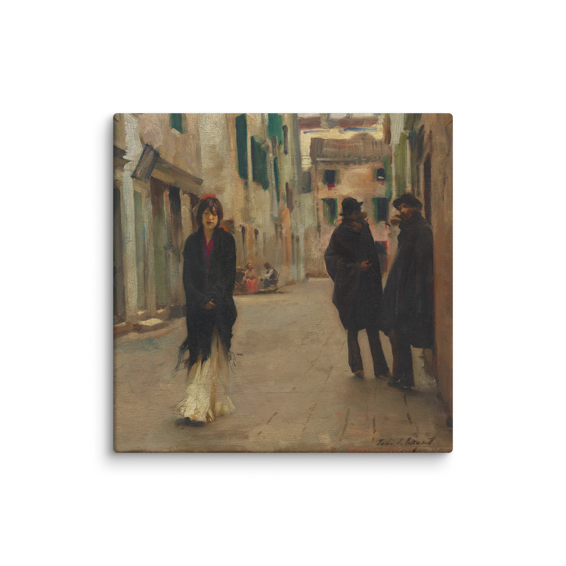 Street in Venice (John Singer Sargent) Canvas product image (2)