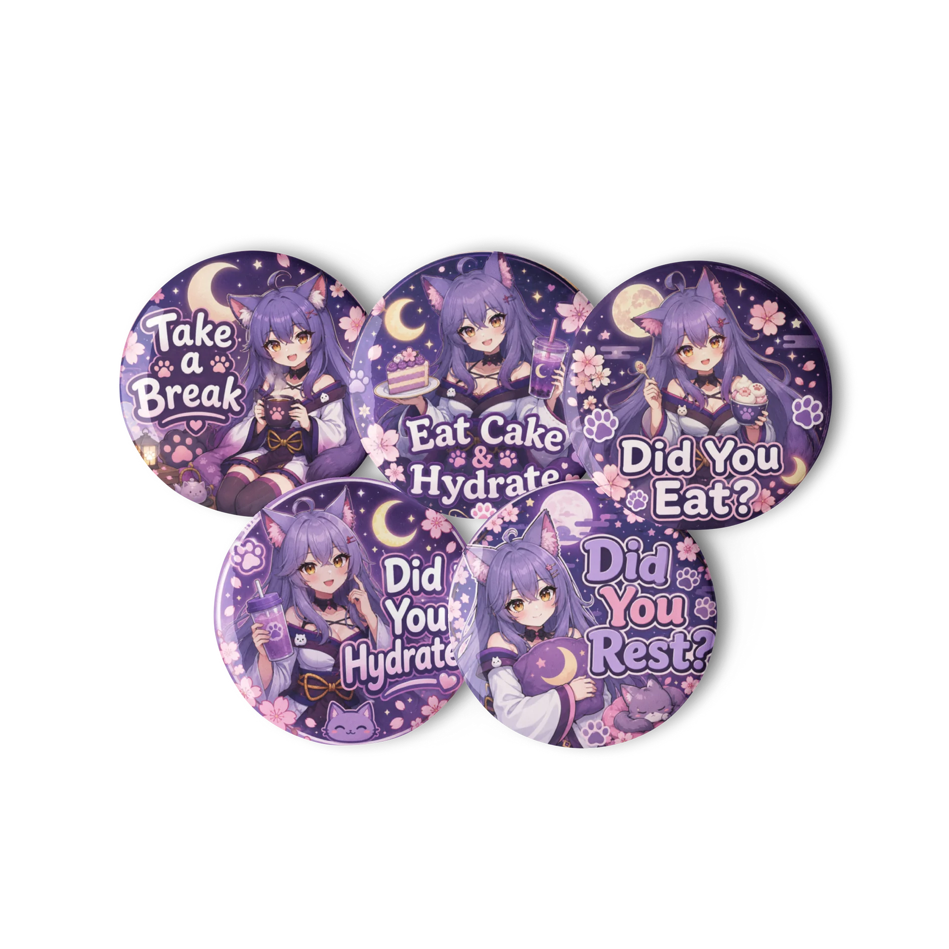 Pirigale’s Cozy Care Pin Set product image (2)
