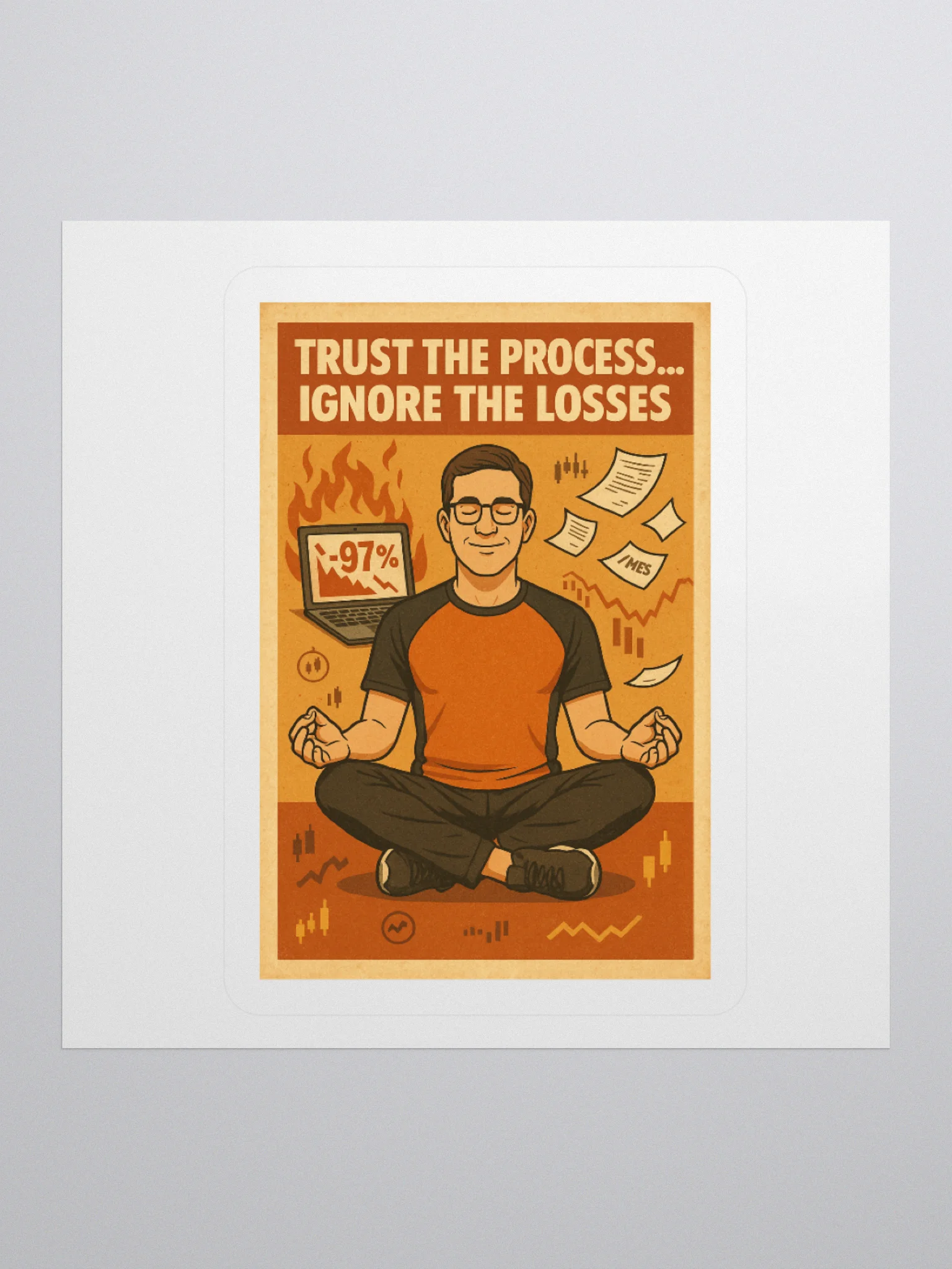 Trust The Process - Sticker product image (1)