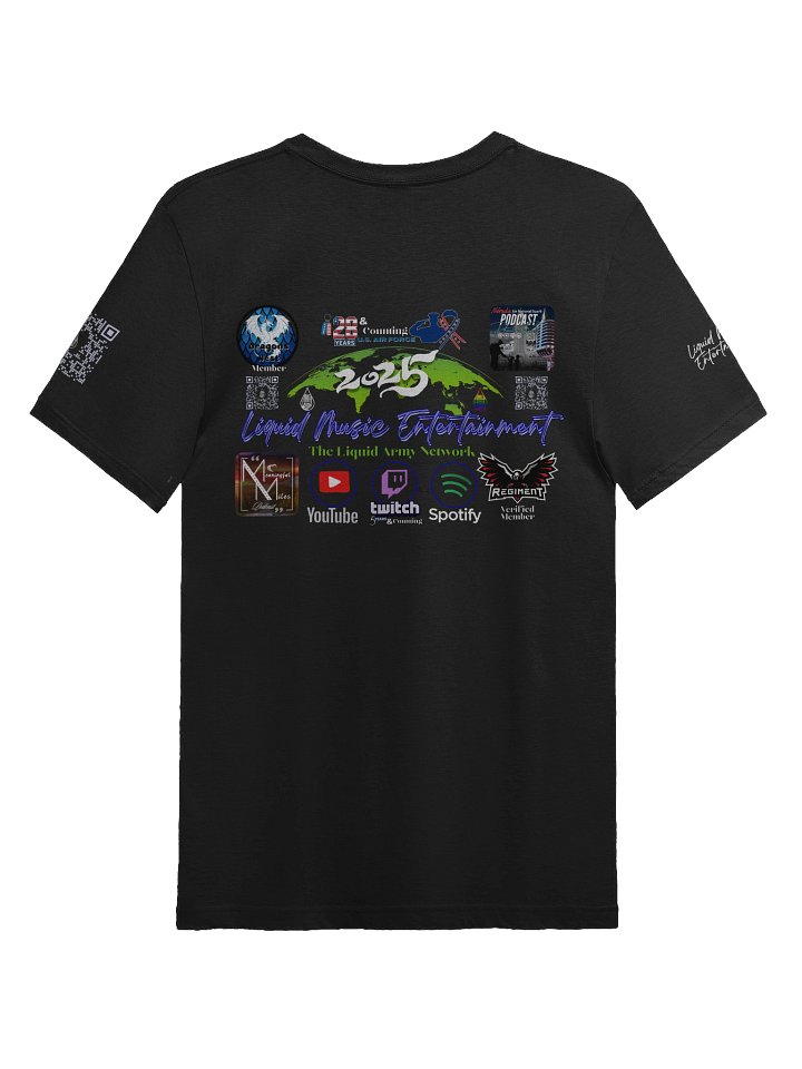 Limited Edition TwitchCon 2025 Liquid Army Network Tee product image (8)