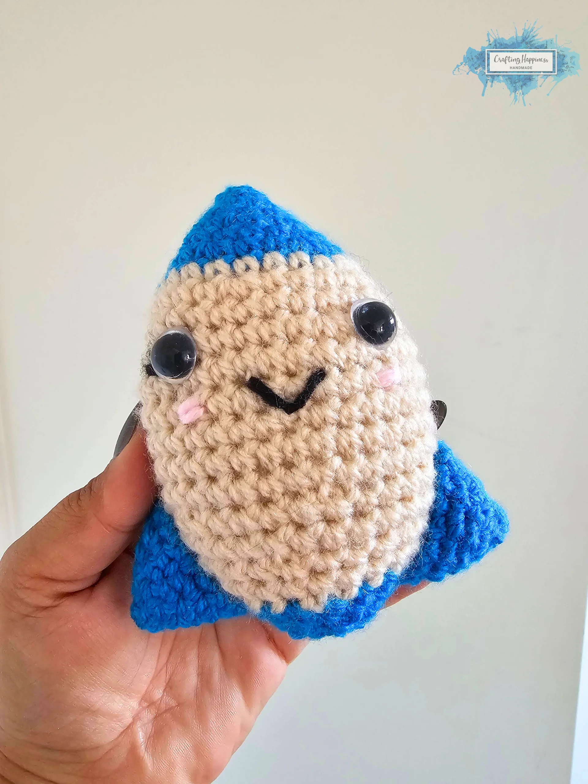 Rocket Plushie Crochet Pattern | Beginner Amigurumi Spaceship Toy, Easy Baby Gift, pdf product image (2)