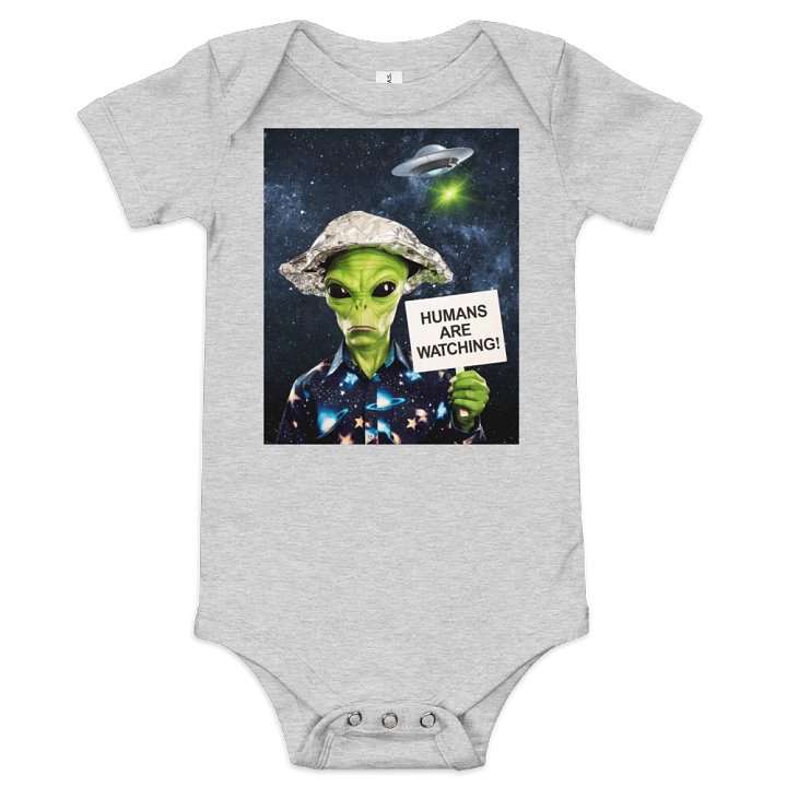 Galactic Alert Baby Onesie Bella+Canvas (Baby) product image (4)