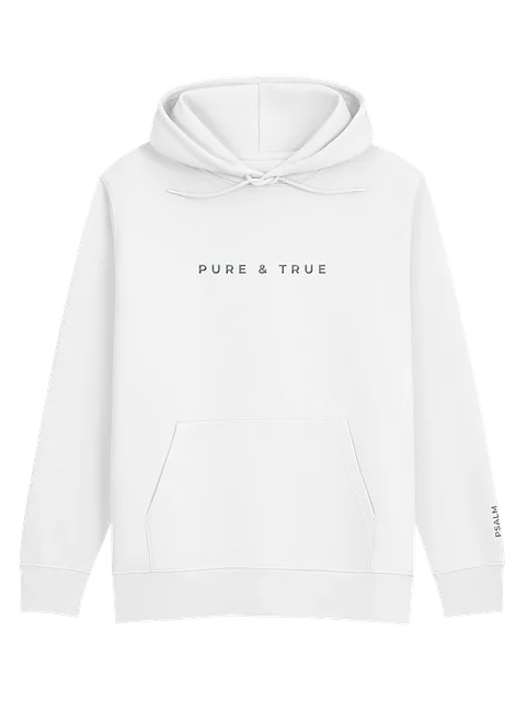 PURE &amp; TRUE ORGANIC UNISEX HOODIE