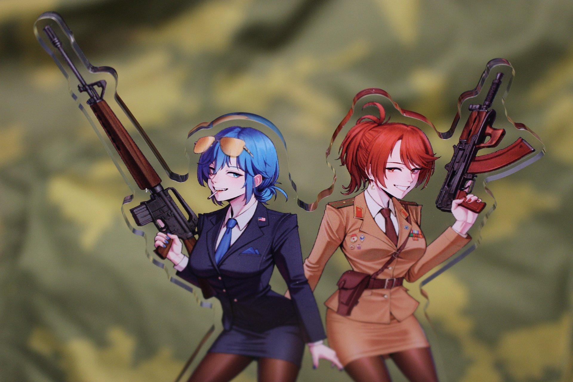 We Love Cold War!! Naomi & Valerie - Duo Acrylic Standee product image (3)