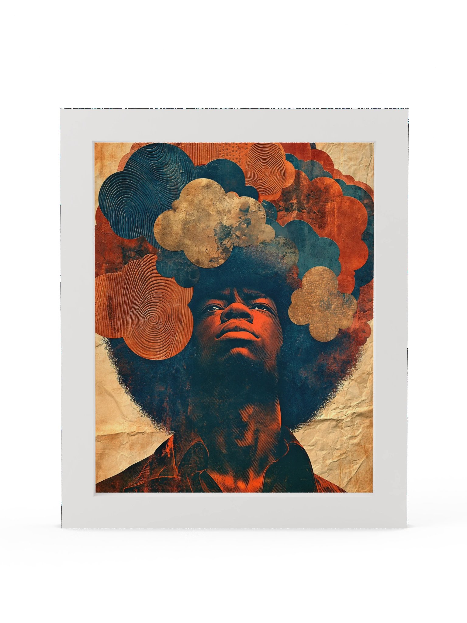 Brainstorm · Clouds No. 2 | Framed Art Print | Originology | Black History X product image (1)