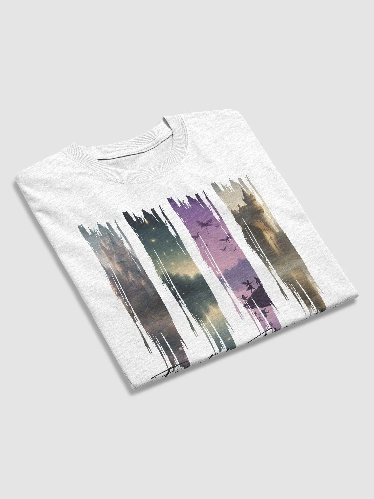 Enchanted Fantasy Four-Panel T-Shirt product image (4)