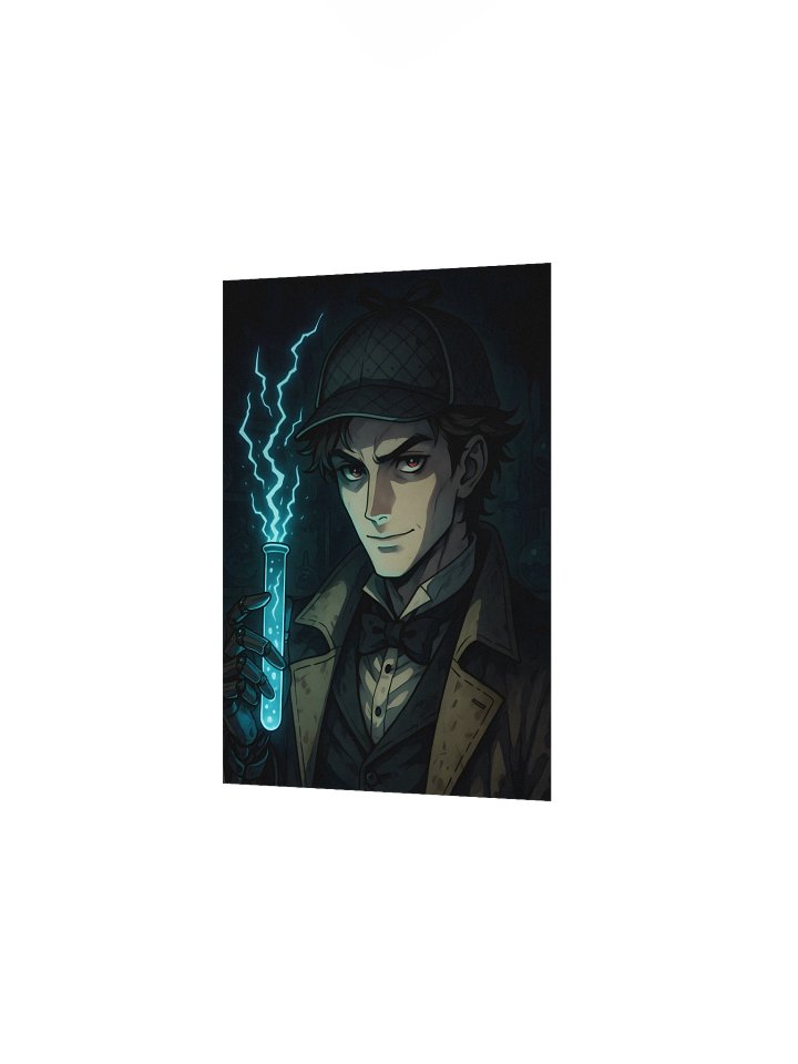 Mad Scientist Sherlock - Premium Matte Poster product image (2)