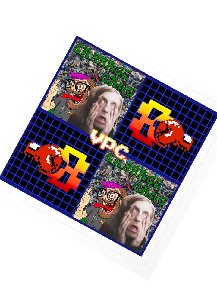 garbage gang vpc8 fan sticker product image (6)