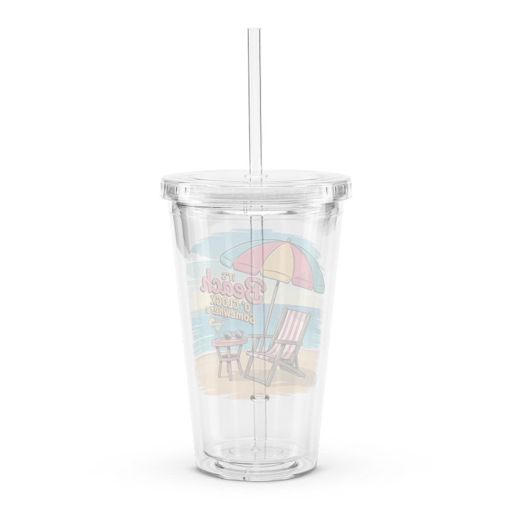 It's Beach O'Clock Somewhere Tumbler product image (2)