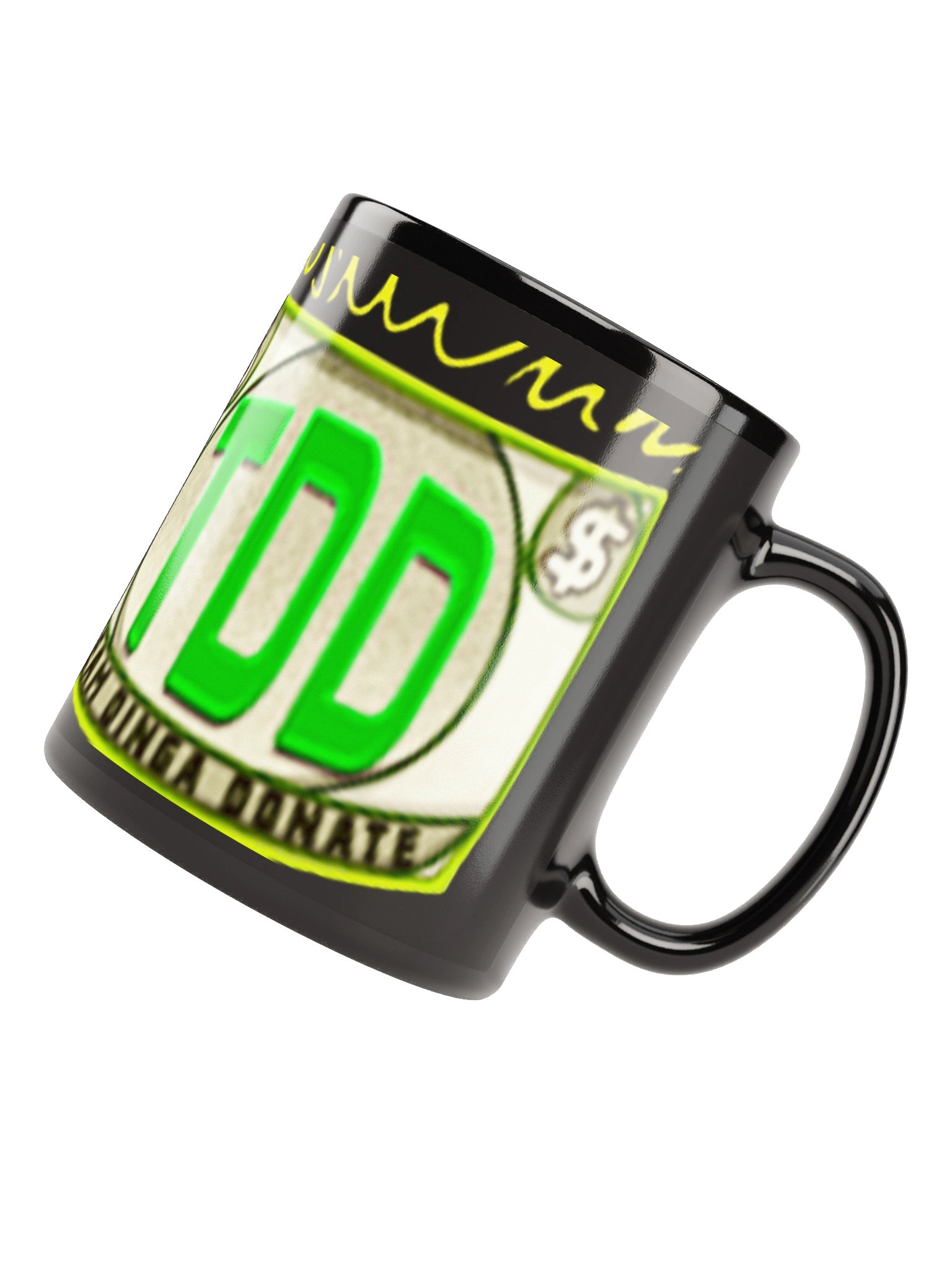 TeamDingaDonate Black Mug product image (7)