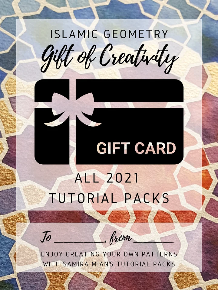 Twelve 2021 Tutorial Pack Gift Card product image (1)