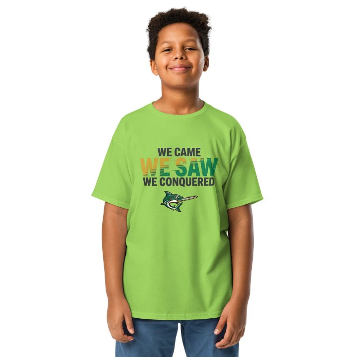 We Came We Saw We Conquered Youth Tee product image (1)