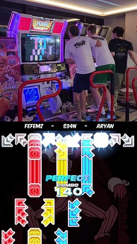 If you don't push at the end, it doesnt count ☝🏻😂

We Got 2 Know CO-OP X3 - Fefemz s34n Aryan | Pump It Up Phoenix

Fefemz an...