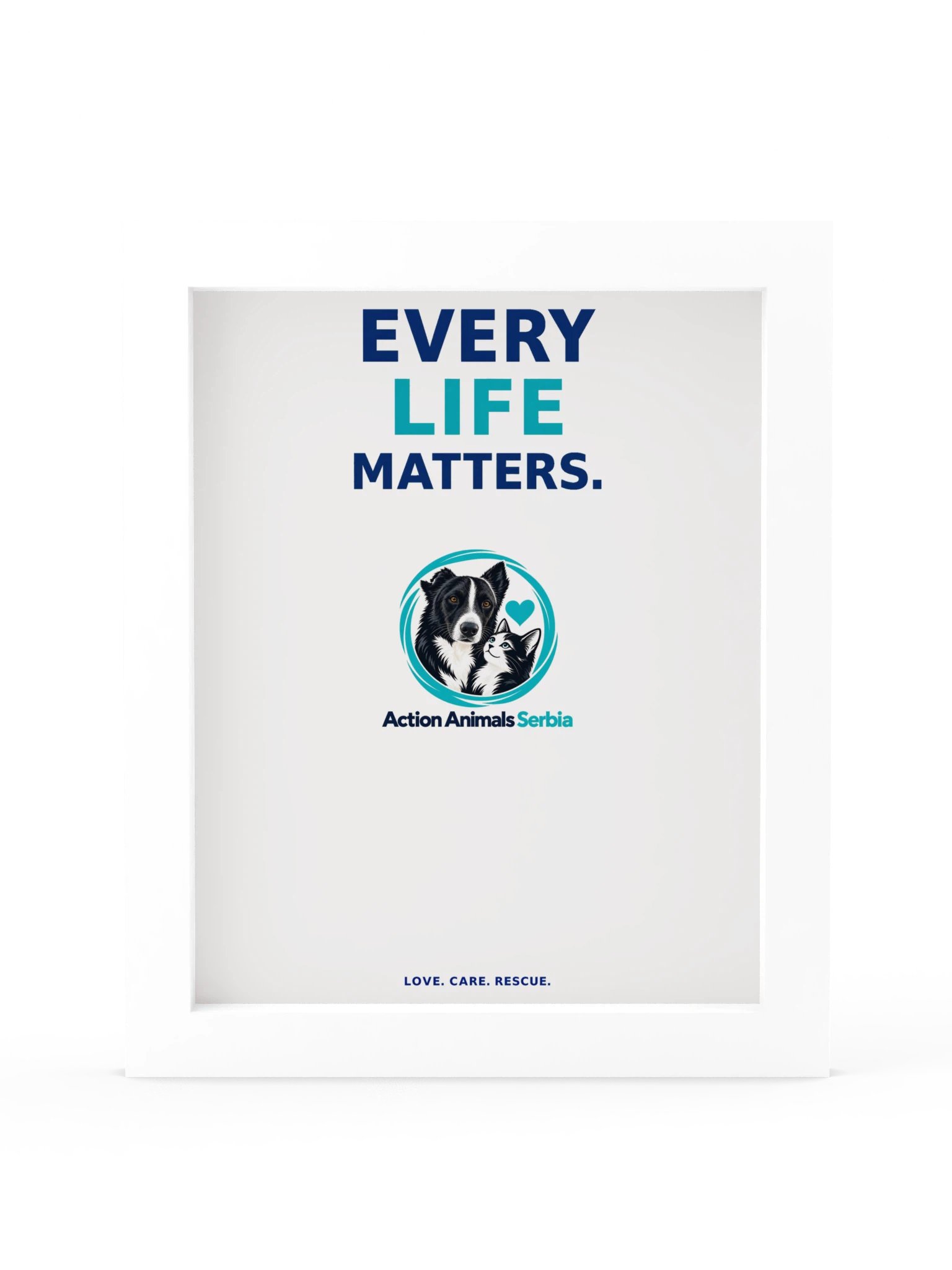 Every Life Matters Gerahmtes Poster product image (25)