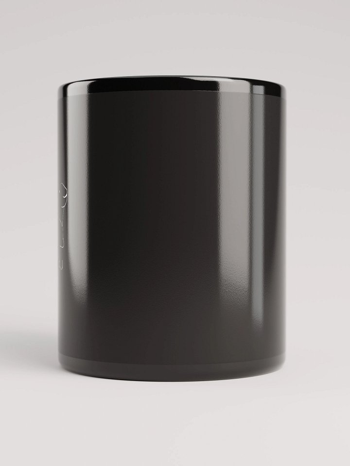 Sekudu Black Glossy Mug product image (2)