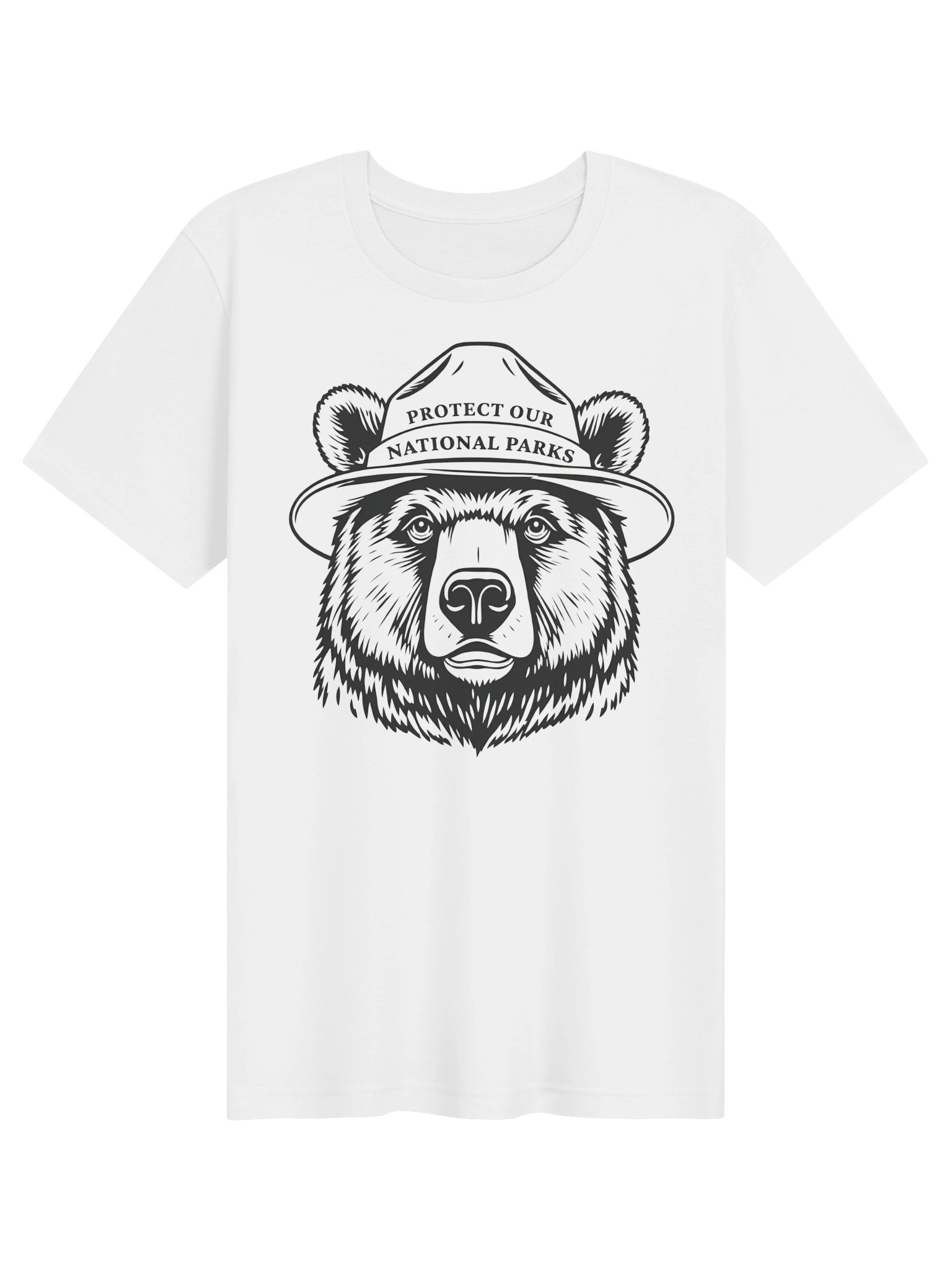 Protect Our National Parks Bear Hat Tee product image (7)