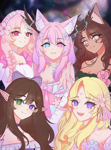Have you guys met my ladies? 

Vfae Vtuber Group has finally done our full reveals! Are you guys ready? 

art: https://vgen.c...