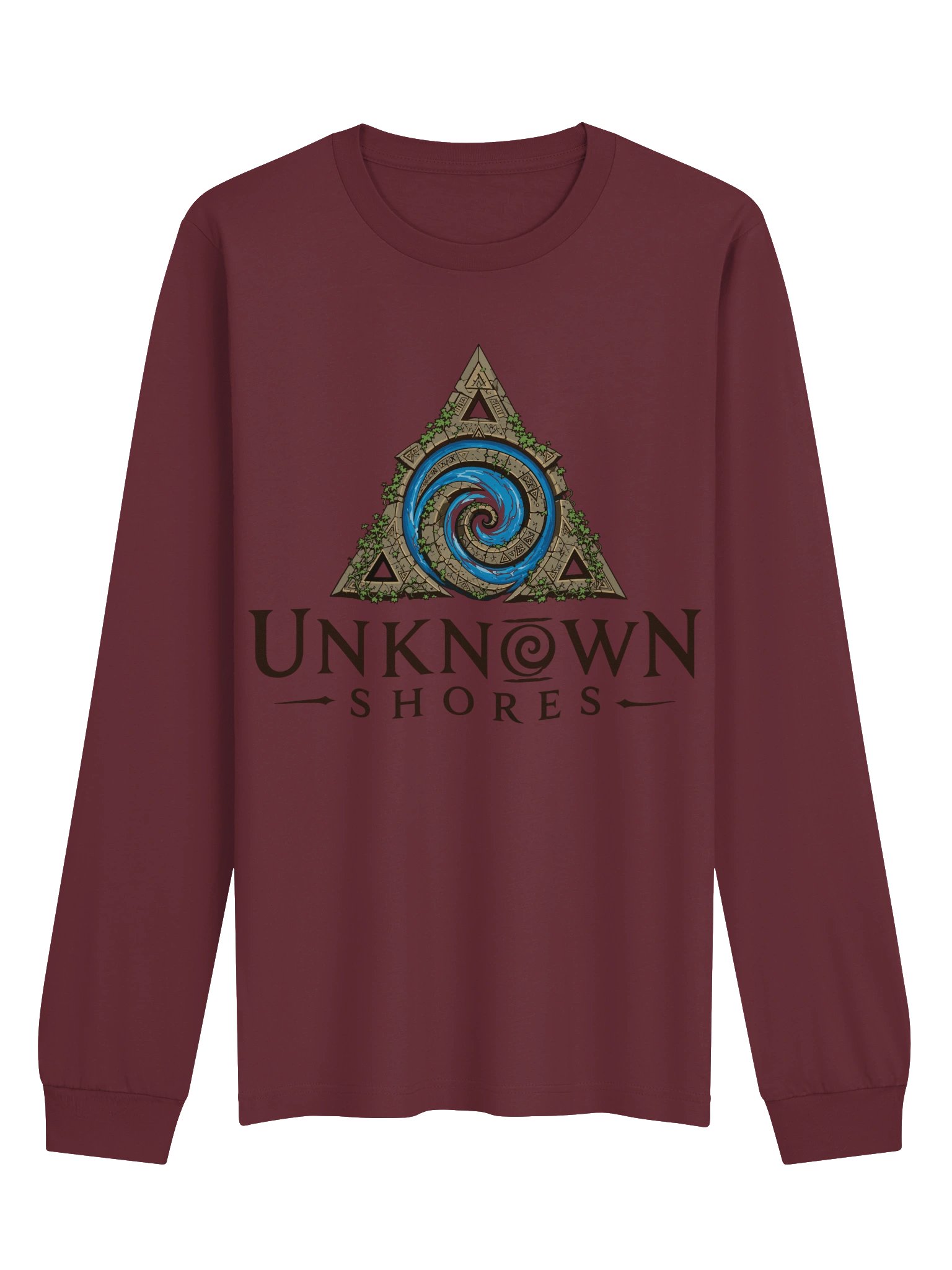 Unknown Shores Vortex Logo Long Sleeve Tee product image (6)