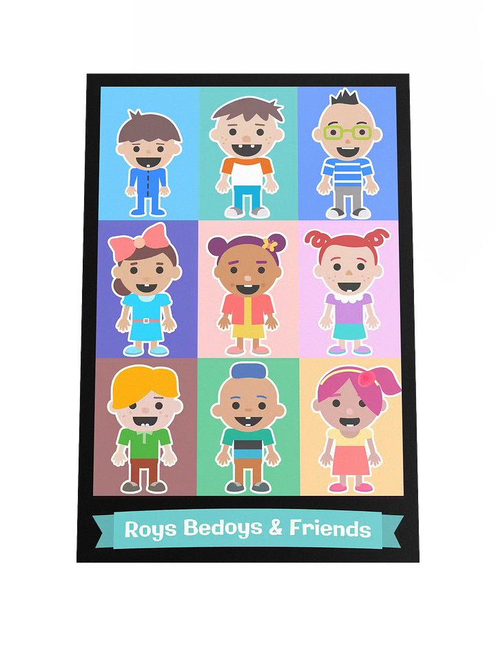 Roys Bedoys & Friends Vibrant Matte Poster product image (1)