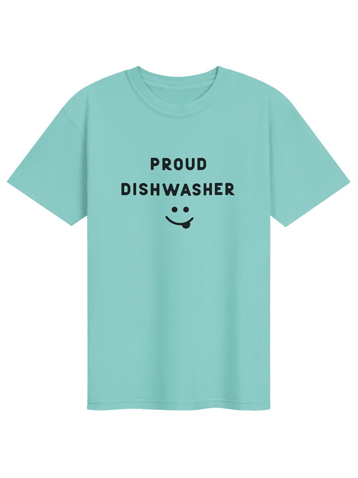 Proud Dishwasher Emoji Tee product image (1)