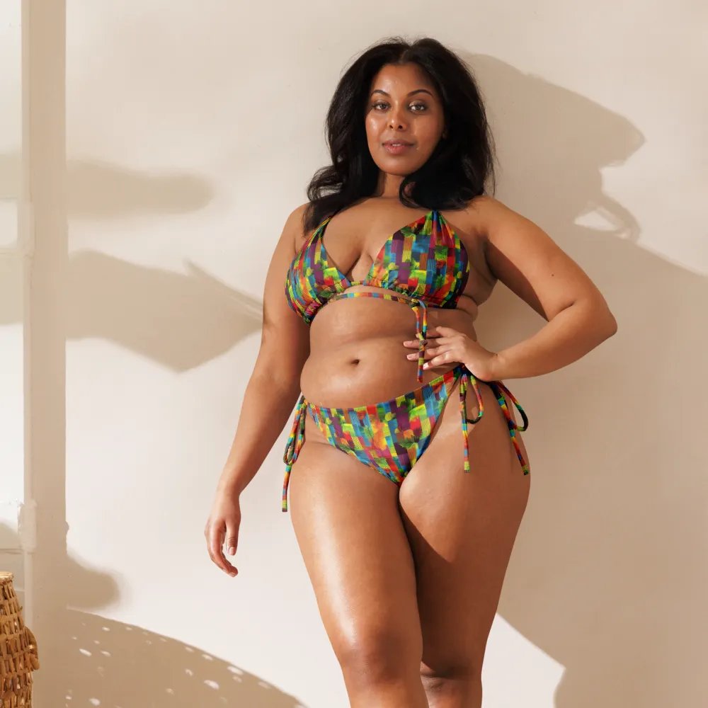 Color Cascade Bikini Set product image (7)